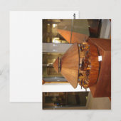 Carte Postale Modèle d'un réservoir basé sur des dessins de Leon (Devant / Derrière)