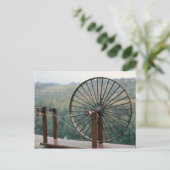 Carte Postale Modèle d'une machine à filer (Debout devant)