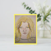 Carte Postale Modèle fille (Debout devant)