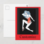Carte Postale Modèle flamboyant Poster Thunder_Cove (Devant / Derrière)