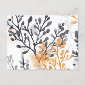 Carte Postale Modèle floral