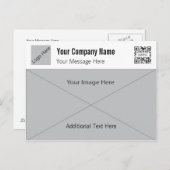 Carte postale Modèle Gray Générique 1 (Devant / Derrière)