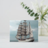 Carte postale Modèle horizontal - Customisé (Debout devant)