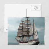 Carte postale Modèle horizontal - Customisé (Devant / Derrière)