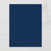 Carte Postale Modèle Oxford Blue Custom Postcard (Devant)