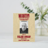 Carte postale Modèle personnalisée Poster Recherch (Debout devant)