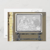 Carte Postale Modèle photo (Devant / Derrière)