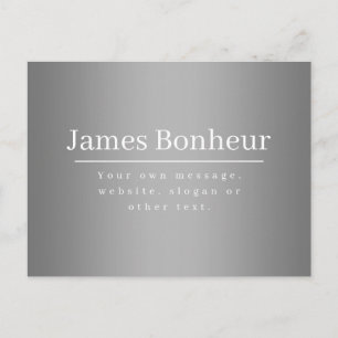 Carte Postale Modèle promotionnel éditable pour les entreprises,