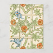 Carte Postale Modèle sans couture de treillis de William Morris  (Devant)