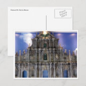 Carte Postale modèle st pauls (Devant / Derrière)