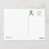 Carte Postale Modèle standard vert par Kenneth Yoncich (Dos)