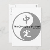 Carte Postale Modèle Yin Gang (Devant / Derrière)