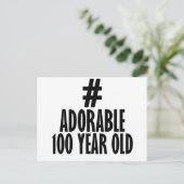 CARTE POSTALE MODÈLES D'ANNIVERSAIRE DE 100 ANS (Debout devant)