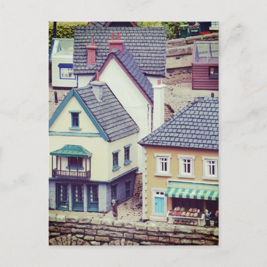 Carte Postale Modèles de bâtiments de bord de mer (Devant)