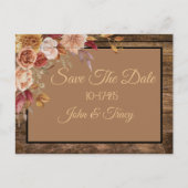 Carte Postale Modèles de save the date personnalisables (Devant)