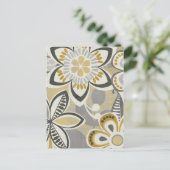 Carte Postale Modèles floraux contemporains (Debout devant)