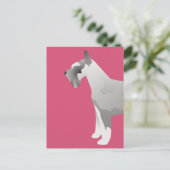 Carte Postale Modèles Schnauzer prêts à Customiser (Debout devant)