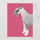 Carte Postale Modèles Schnauzer prêts à Customiser (Devant)