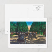 Carte Postale Modèles T sur Kearney AvenueFresno, CA (Devant / Derrière)