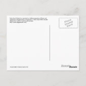 Carte postale Modélisation Pest (Dos)