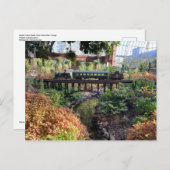 Carte Postale Modéliser Les Circures De Train Sur La Nouvelle Go (Devant / Derrière)