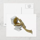 Carte Postale ModelSickIntoToilet110511 (Devant / Derrière)