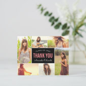 Carte Postale Moderne 6 photo Collage Merci de graduation (Debout devant)