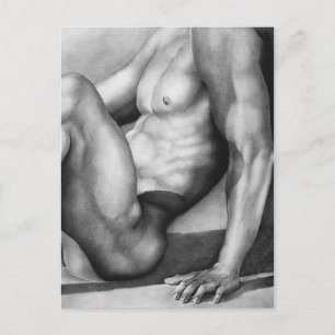 Carte postale moderne Art dessiné à la main Bodybu