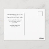 Carte Postale Moderne Bâtiment Vertical Personnalisé Déplacement (Dos)