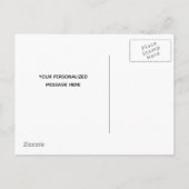 Carte postale moderne d'annonce de naissance (Dos)