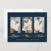 Carte postale moderne de collage de photo pour ann (Devant / Derrière)