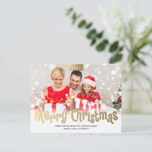 Carte postale moderne de photo faite sur commande (Debout devant)