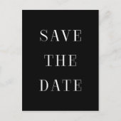 Carte postale moderne de sauvegarde de date en noi (Devant)