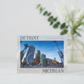 Carte postale moderne Detroit Landmark (Debout devant)