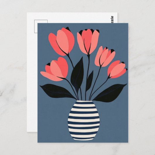 Carte Postale Moderne du milieu du siècle #185 (Devant / Derrière)