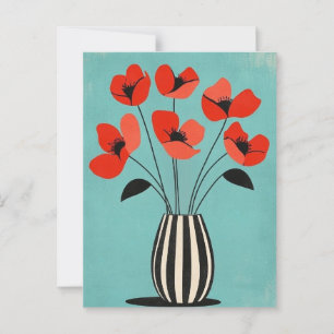 Carte Postale Moderne du milieu du siècle #216