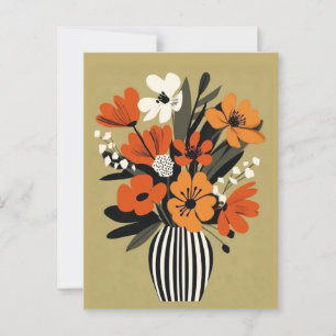 Carte Postale Moderne du milieu du siècle #228