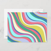 Carte Postale Moderne Eames Waves 2 (Devant / Derrière)