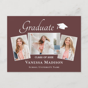 Carte Postale Moderne   Elegant 3 Faire-part de diplôme photo