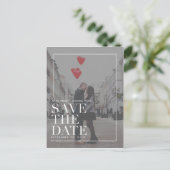 Carte Postale Moderne Enregistrer la date Annonces (Debout devant)