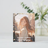 Carte Postale Moderne et classique : Visite de Boston (Debout devant)