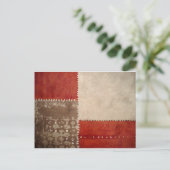 Carte Postale Moderne et tendance Abstrait (Debout devant)