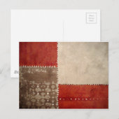 Carte Postale Moderne et tendance Abstrait (Devant / Derrière)