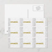 Carte Postale Moderne Happy Kwanzaa (Devant / Derrière)