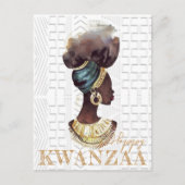 Carte Postale Moderne Happy Kwanzaa (Devant)