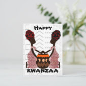 Carte Postale Moderne Happy Kwanzaa (Debout devant)