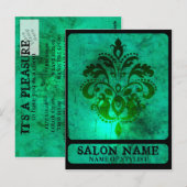 Carte postale moderne haut de gamme (Devant / Derrière)