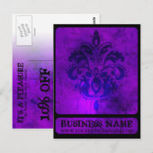 Carte postale moderne haut de gamme (Devant / Derrière)