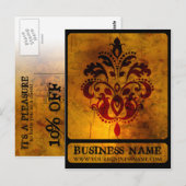 Carte postale moderne haut de gamme (Devant / Derrière)