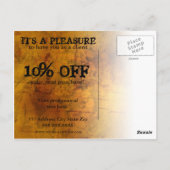 Carte postale moderne haut de gamme (Dos)